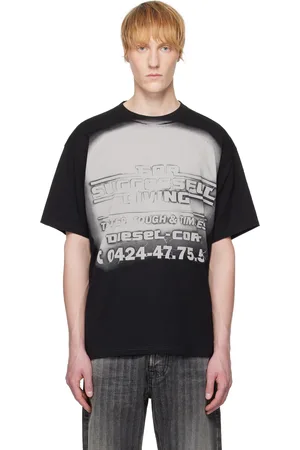 Diesel T-shirt droit R15 noir