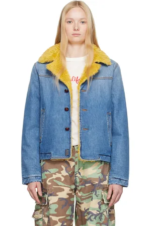 ERL Blouson Venice bleu en denim