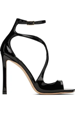 Jimmy Choo Sandales à talon Azia 110 noires