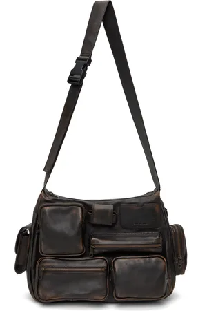 Balenciaga Sac messager Superbusy brun