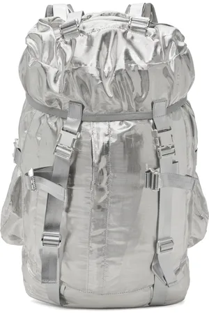 JUNYA WATANABE Sac à dos argenté scintillant en organdi de polyester