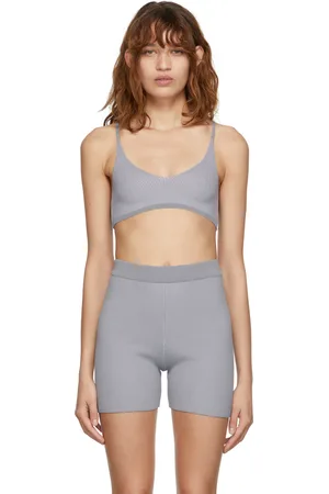 Jacquemus Soutien-gorge de style bandeau Valensole gris