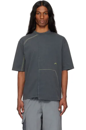 A-cold-wall* T-shirt Oblique gris