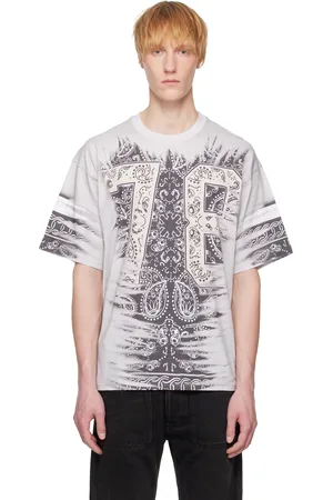 Diesel T-shirt droit 78-R1 gris