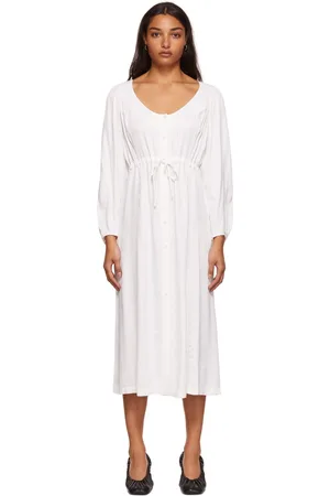 RAQUEL ALLEGRA Robe Sunday blanche
