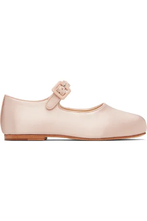 SANDY LIANG Ballerines de style Charles IX roses