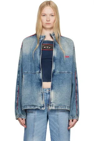 Diesel Blouson Krap-S2 bleu en denim