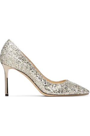 Jimmy Choo Chaussures à talon Romy 85 argentées