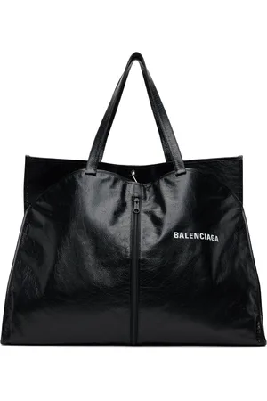 Balenciaga Cabas de style housse à vêtement noir