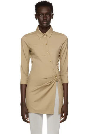 Jacquemus Chemise de style tunique Jocou beige