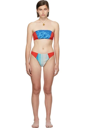 Rave Review Bikini Nova Neema rouge exclusif à SSENSE