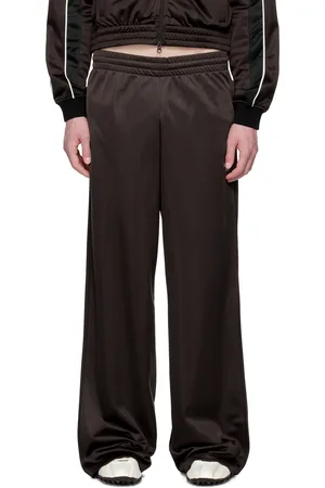 MARTINE ROSE Pantalon de survêtement ample brun