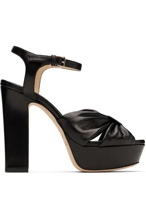 Jimmy Choo Sandales à talon Heloise 120 noires