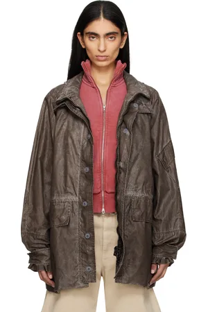 OUR LEGACY Blouson Horizon brun