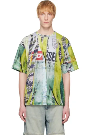 Diesel T-shirt droit R13 vert