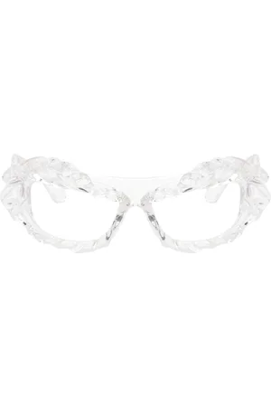 OTTOLINGER Lunettes de soleil transparentes à monture torsadée
