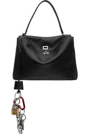 Balenciaga Moyen sac Rodeo noir à breloques