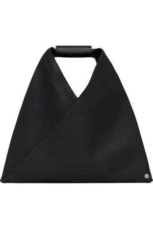 Maison Margiela Mini cabas triangulaire noir