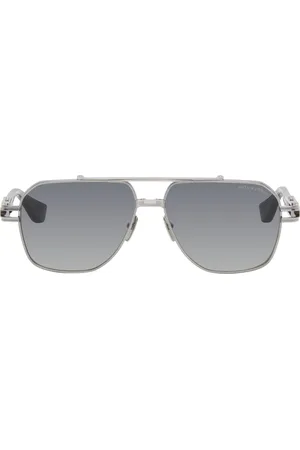 DITA EYEWEAR Lunettes de soleil KUDRU gris acier et bleu