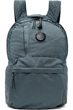 C.P. Company Sac à dos bleu en Nylon B à lentille