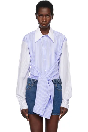 Charles Jeffrey Loverboy Chemise Hug bleue