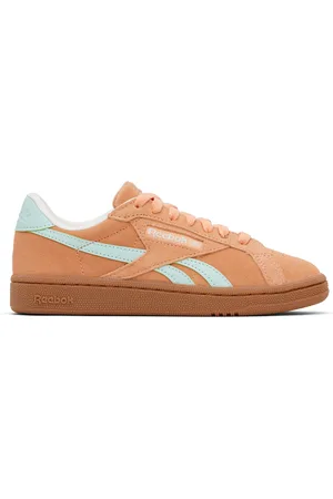 Reebok Baskets Grounds UK orange et bleu - Club C
