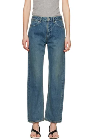 Jil Sander Jean ajusté bleu