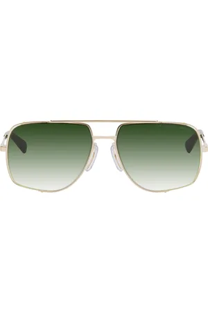 DITA EYEWEAR Lunettes de soleil MIDNIGHT SPECIAL doré et vert
