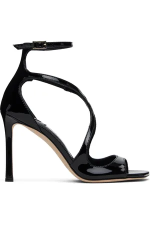 Jimmy Choo Sandales à talon Azia 95 noires
