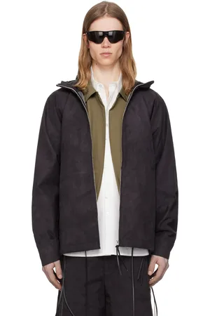Post Archive Faction PAF Blouson technique noir en suède synthétique - 8.0 Center