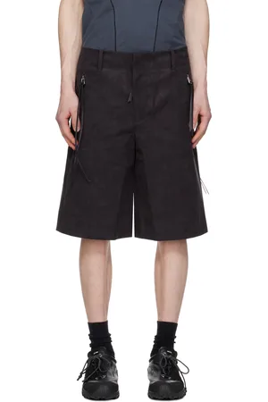 Post Archive Faction PAF Short technique noir en suède synthétique - 8.0 Center