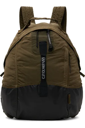 C.P. Company Sac à dos arrondi vert en Nylon B