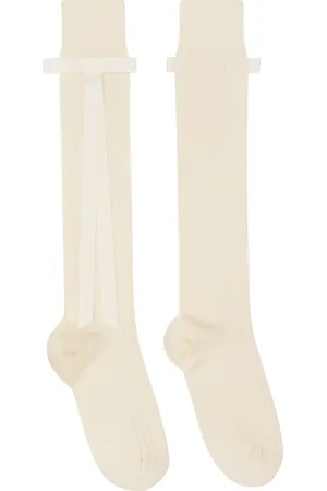 SANDY LIANG Chaussettes Recital exclusives à SSENSE - Mariage