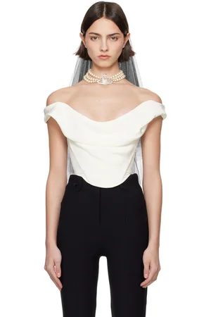 Vivienne Westwood Corset Comet en soie - SSENSE Mariage