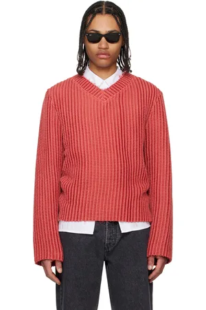 Séfr Pull Agustin rouge