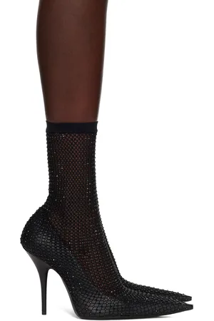 Balenciaga Bottines à talon Avenue 110 noires