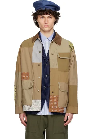 Comme des Garçons Blouson kaki à panneaux