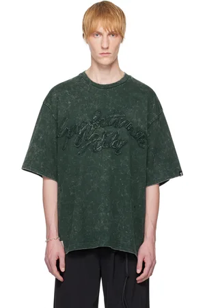 SONG FOR THE MUTE T-shirt vert à effet délavé édition adidas Originals