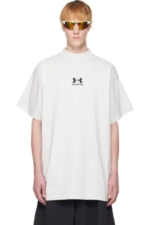 Balenciaga T-shirt surdimensionné blanc édition Under Armour