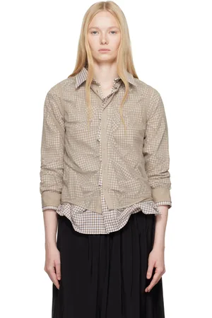 Maison Margiela Chemise étagée brune