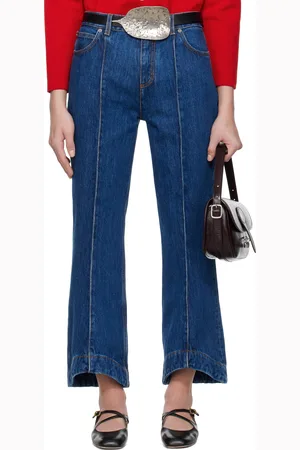 Bally Jean évasé bleu