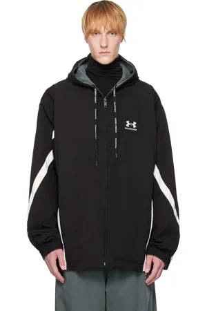 Balenciaga Blouson de survêtement réversible noir édition Under Armour