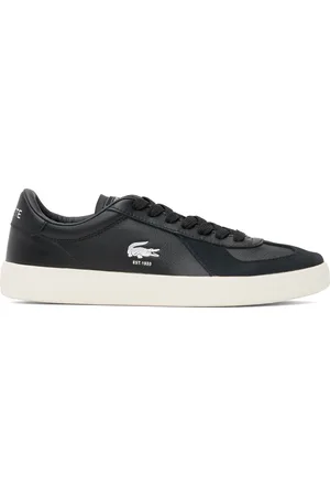 Lacoste Baskets Baseshot Pro noires en cuir