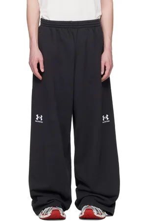 Balenciaga Pantalon de survêtement ample noir édition Under Armour