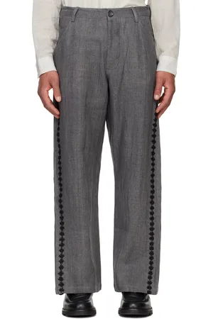 Kartik Research Pantalon ample gris