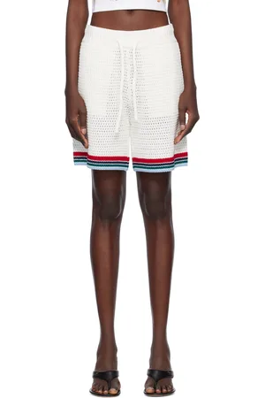 Casablanca Short Gothic blanc cassé en crochet