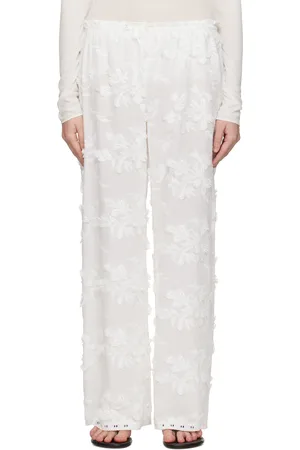 THE GARMENT Pantalon droit Jewell blanc