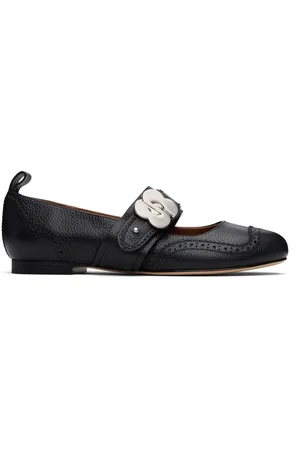 Shushu/Tong Ballerines noires à bout rond