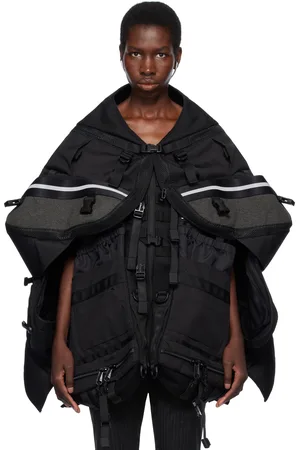 JUNYA WATANABE Blouson noir à rembourrage de protection par Komine®