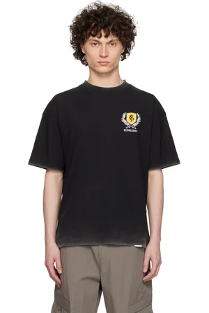 Represent T-shirt noir à armoiries
